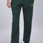 Hoofmark Bottle green athletic stretch Track pant